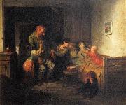 Charles De Groux The drunkard Sweden oil painting artist